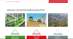 Desktop Screenshot of amand.de